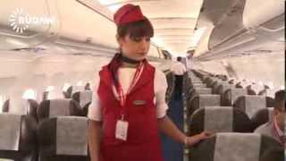 ZAGROSJET air operator certificate AOC approval 23.June.2013 / Rudaw TV report