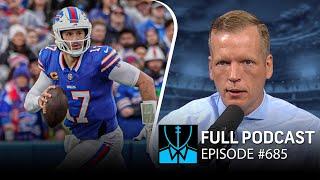 NFL Wild Card Picks: A lion ate Chris!' | Chris Simms Unbuttoned (FULL Ep. 685) | NFL on NBC