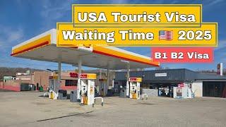 USA Tourist Visa Waiting Time in India    | B1 B2 visa 2025