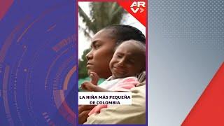 La niña más pequeña de #Colombia mide 20 pulgadas | ARV