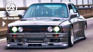 1,200HP TWIN TURBO BMW E30 Wide Body Build | INSANE V8 Power with SEQUENTIAL Shift