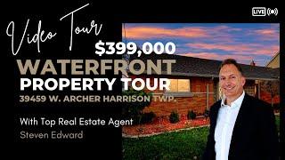 Harrison Twp. MI. Homes Video Tour - 39459 W. Archer #waterfronthomesforsale #harrisontwp