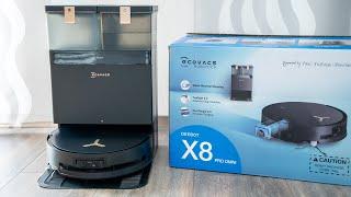 Ecovas X8 Pro Omni - Why this robot delivers one of the best cleaning results!