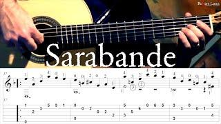 Sarabande (G.F. Handel)- Includes Sheet Music/TAB - Classical Guitar