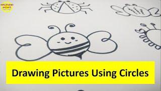 Drawing pictures using circles || Splendid Moms