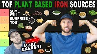 Iron Rich Vegan Foods Tier List (BEST & WORST SOURCES)