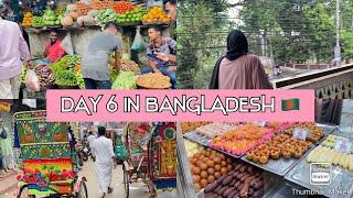 BANGLADESH HOLIDAY VLOG  || MOULVIBAZAR TOWN || VEGTABLE SHOPPING AND MISTI