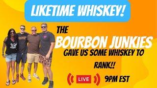 Liketime Whiskey Live! Tasting Samples from the Bourbon Junkies