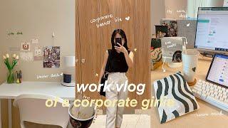 work vlog | eating alone, realistic 9-5 corporate girlie life, ikea shopping, weyatoons