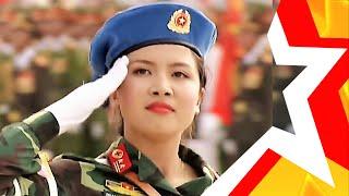 ЖЕНСКИЕ ВОЙСКА ВЬЕТНАМА  WOMEN'S TROOPS OF VIETNAM  LỰC LƯỢNG PHỤ NỮ VIỆT NAM 