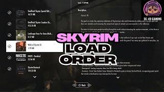 Skyrim PS4/PS5 Immersive Load Order 2023 | Must-Have Mods