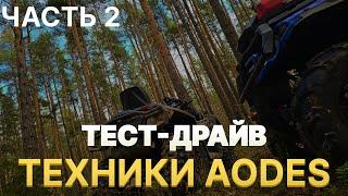 Тест-драйв AODES PULSARlЧасть 2l. Дорога до замка Шереметьева, обсуждение моделей AODES, Болото.