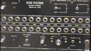 Bode Vocoder 7702 Demonstration