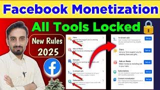 Facebook Monetization Lock  Problem | Facebook Se Paise kaise Kamaye 2025