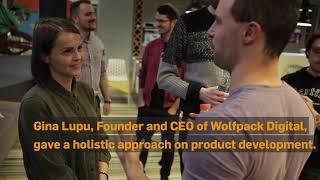 Wolfpack Digital at 'How to build a product' Meetup in Cluj-Napoca