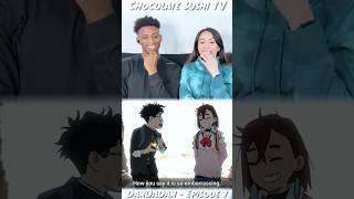 They got 1 ball back #blasian #couple #anime #reaction #fyp #dandadan