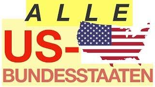 All U.S. states | Alle US Bundesstaaten