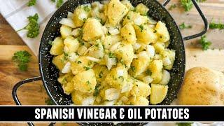 Spanish Vinegar & Oil Potatoes | TRADITIONAL Recipe from Cádiz Spain