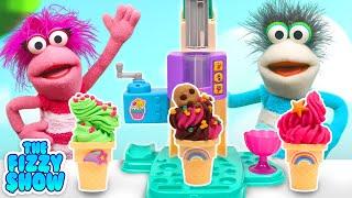 Fizzy & Phoebe Make Fun Play-Doh Ice Cream For Their Furry Friends | The Fizzy Show Videos