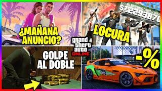 Nueva ACTUALIZACION! JUEGO ROTO! +5 GOLPES al DOBLE! FAKE de GTA 6? CLUCKIN & MÁS! GTA Online