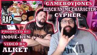 GameboyJones "Black Anime Character Rap" Cypher Red Moon Reaction