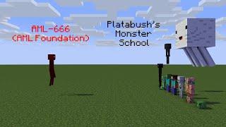 AML-666 vs Platabush | Minecraft Animation