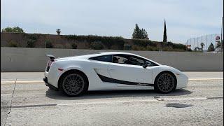 Chasing Effspot's Crazy Loud Lamborghini Gallardo Superleggera! Reactions