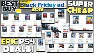 EPIC BEST BUY PS4 BLACK FRIDAY 2019 DEALS REVEALED - AWESOME GAMES SUPER CHEAP!