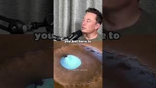 Elon Musk: There's A LOT Of Water on Mars #shorts #elonmusk #mars