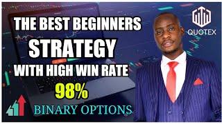 The Best Binary Options Strategy For All Beginners | Price Action ( MUST WATCH )