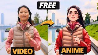 Convert Video Into Animation For Free | Free Video To Animation Converter