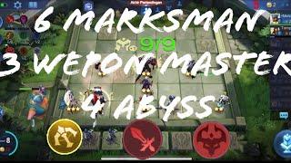 6 Markasman + 4 Abys DAMAGE CRITICAL LUAR BIASA