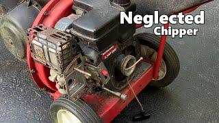 Neglected Chipper - Will it Run Again?