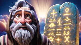 Moses And The 10 Commandments | AI Animation