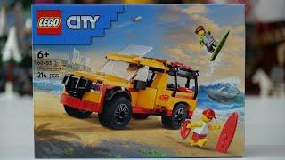 LEGO City 60453 Lifeguard Truck - LEGO Speed Build Review