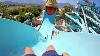 Boomerango WaterSlide at DoloSu WaterPark, Kemer, Turkey (Türkiye)