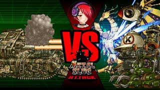 Tani oh VS Units Bosses, Metal Slug Attack (MSA.)