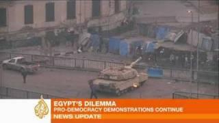 Protests continue in Tahrir Square