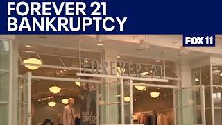 Forever 21 files for bankruptcy