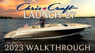 2023 Chris-Craft Launch 27 Walkthrough