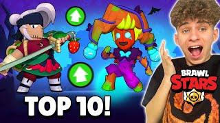 TOP 10 AKTUALNIE NAJLEPSZYCH ZADYMIARZY W BRAWL STARS! (PAŻDZIERNIK 2024)