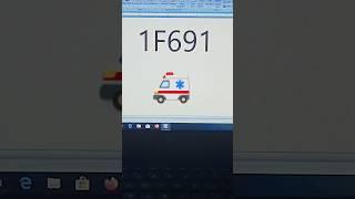 Ambulance  symbol ms word shortcut key #msoffice