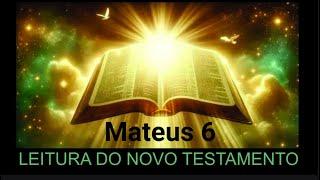 MATEUS 6 - LEITURA DO NOVO TESTAMENTO COM TEXTO