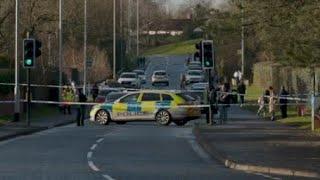 Shooting of prominent dissident republican Sean O'Reilly in west Belfast. 24th February 2025.