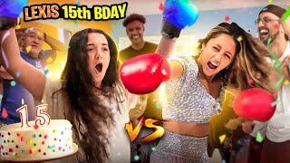 LEXI's 15th Birthday Mission: Knockout the Aunt! (FV Family Boxing Vlog)