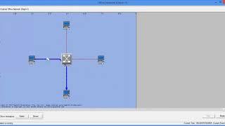فیلم پروژه شبیه سازی شبکه سیمی در نرم افزار OPNET