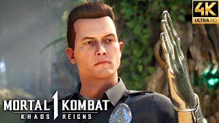 Mortal Kombat 1 - T-1000 All Fatalities, Brutalities, Gear, Intros, Ending & More (4K 60FPS)