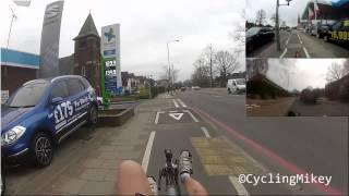 Cyclists should use the Bromley Common A21 cycle lane