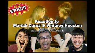 Mariah Carey & Whitney Houston - When You Believe  || Three Musketeers React!!