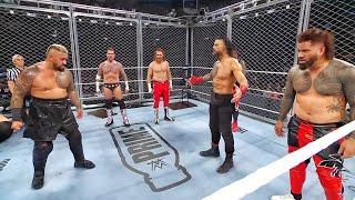 Team Roman Reigns vs Team Solo Sikoa WWE Survivor Series Wargames - OG Bloodline vs New Bloodline